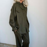 Jamie Haller - The Scrub Pant in Colonial Green