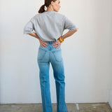 Jamie Haller - The Crease Jean in Worn Indigo