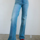 Jamie Haller - The Crease Jean in Worn Indigo