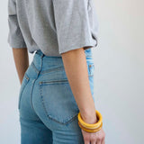 Jamie Haller - The Crease Jean in Worn Indigo
