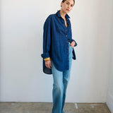 Jamie Haller - The Crease Jean in Worn Indigo