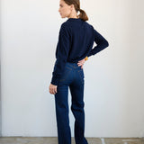 Jamie Haller - The Crease Jean in Raw Rinse