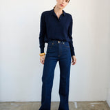 Jamie Haller - The Crease Jean in Raw Rinse