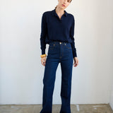 Jamie Haller - The Crease Jean in Raw Rinse