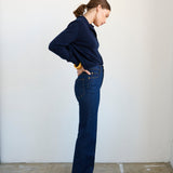 Jamie Haller - The Crease Jean in Raw Rinse