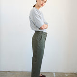 Jamie Haller - The Waist Tape Trouser in Olive