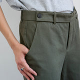 Jamie Haller - The Waist Tape Trouser in Olive