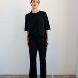 Jamie Haller - The Waist Tape Trouser in Black