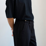 Jamie Haller - The Waist Tape Trouser in Black