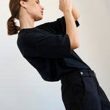 Jamie Haller - The Waist Tape Trouser in Black