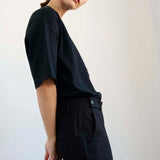 Jamie Haller - The Waist Tape Trouser in Black