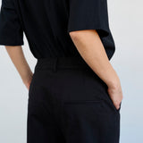 Jamie Haller - The Waist Tape Trouser in Black