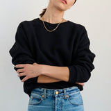 Jamie Haller - The Daily Sweatshirt in Black