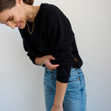 Jamie Haller - The Daily Sweatshirt in Black