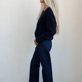 Jamie Haller - The Cable V Fave in Navy