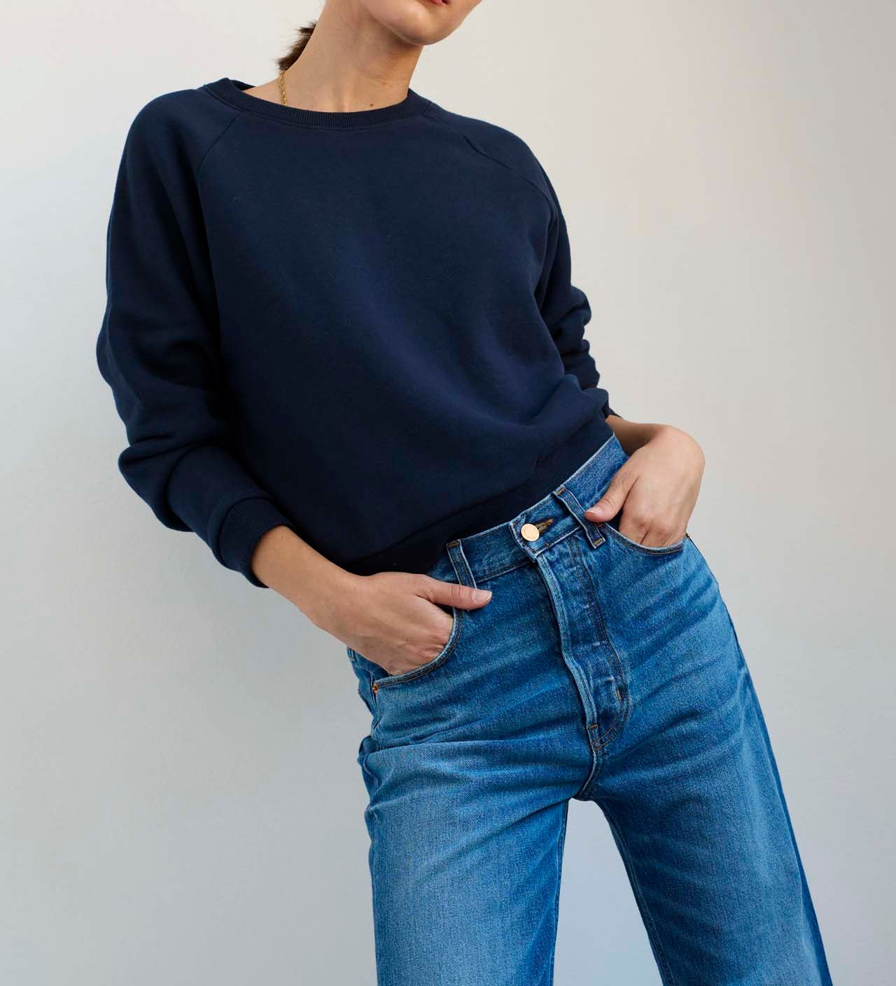 Jamie Haller - The Daily Sweatshirt in Navy