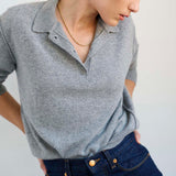 Jamie Haller - The Polo in Light Heather