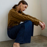 Jamie Haller - The Kitty Point Heel in Green Snake
