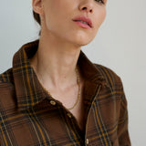 Jamie Haller - The Big Shirt Flannel in Browns