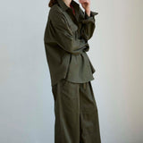 Jamie Haller - The Big Shirt in Colonial Green