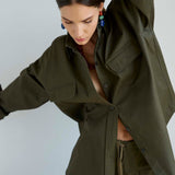 Jamie Haller - The Big Shirt in Colonial Green