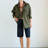 Jamie Haller - The Finished Hem Short in Washed Black