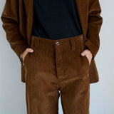 Jamie Haller - The Off Duty Trouser in Camel