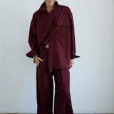Jamie Haller - The Scrub Pant in Burgundy