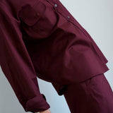Jamie Haller - The Scrub Pant in Burgundy
