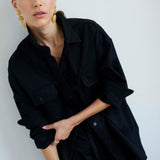 Jamie Haller - The Big Shirt in Black