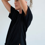 Jamie Haller - The Chameleon Tee Linen in Black