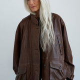 Jamie Haller - The Anorak Jacket in Brown