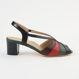 Jamie Haller - The Archive Heel in Snake Mix