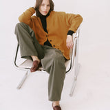 Jamie Haller - The Welt Pocket Cashmere Cardigan in Gold