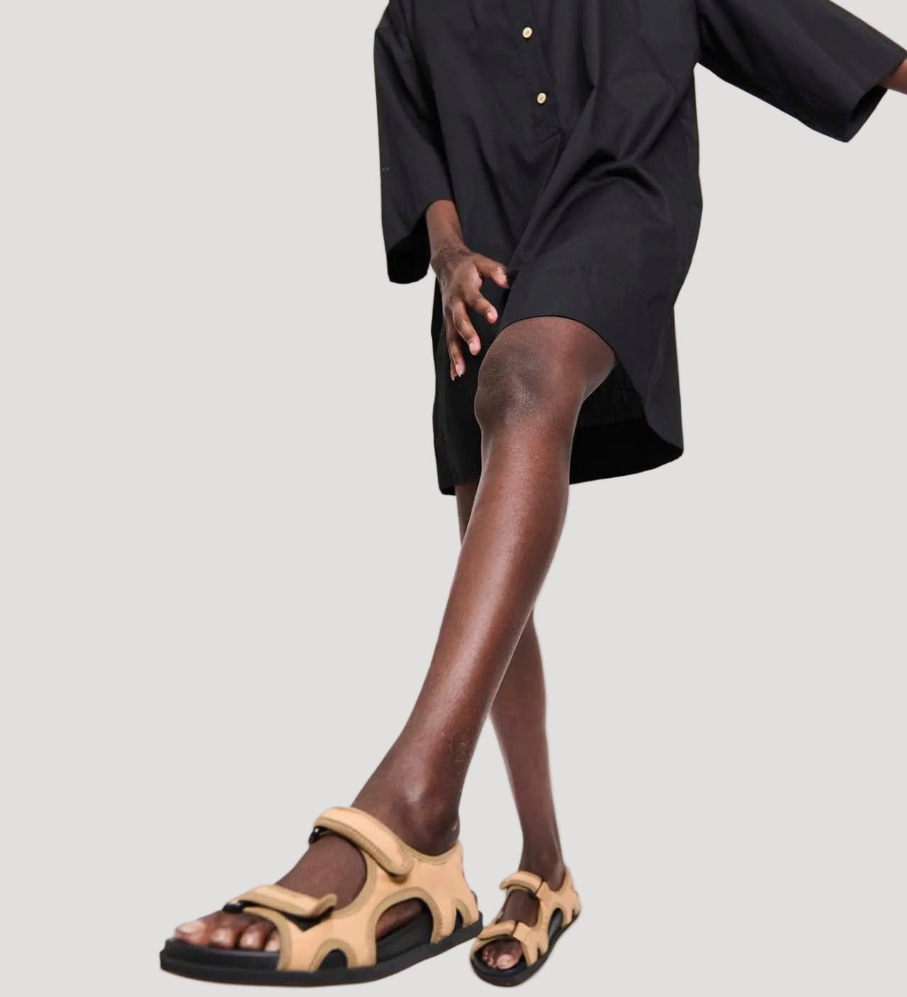 Jamie Haller - The Walking Sandal Sneaker in Camel