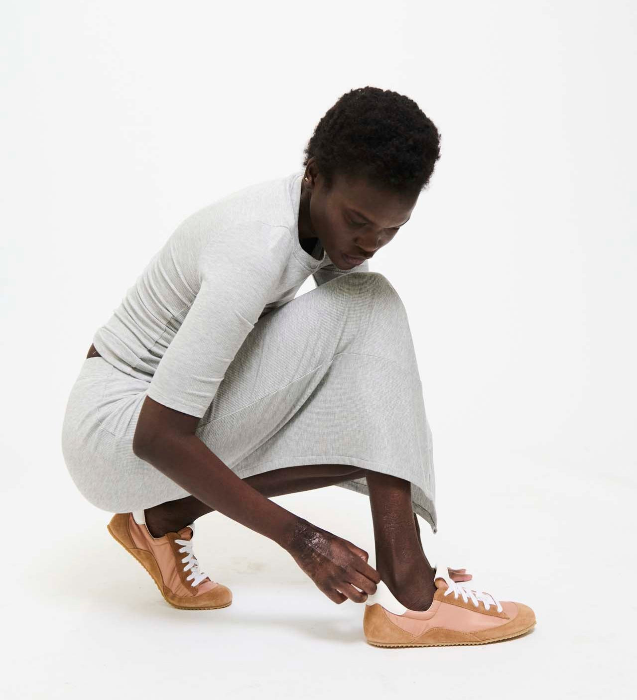 Jamie Haller - The Sacchetto Sneaker in Terracota