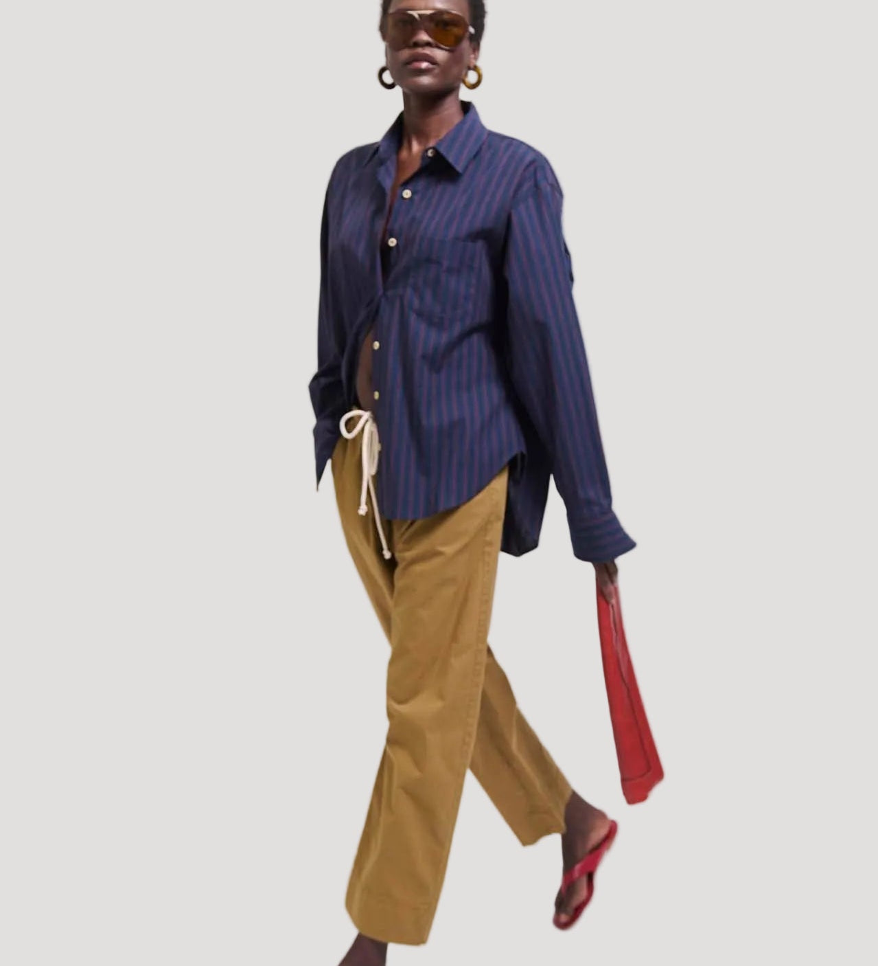 Jamie Haller - The Weekend Shirt in Blue Red