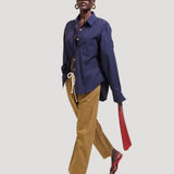 Jamie Haller - The Weekend Shirt in Blue Red
