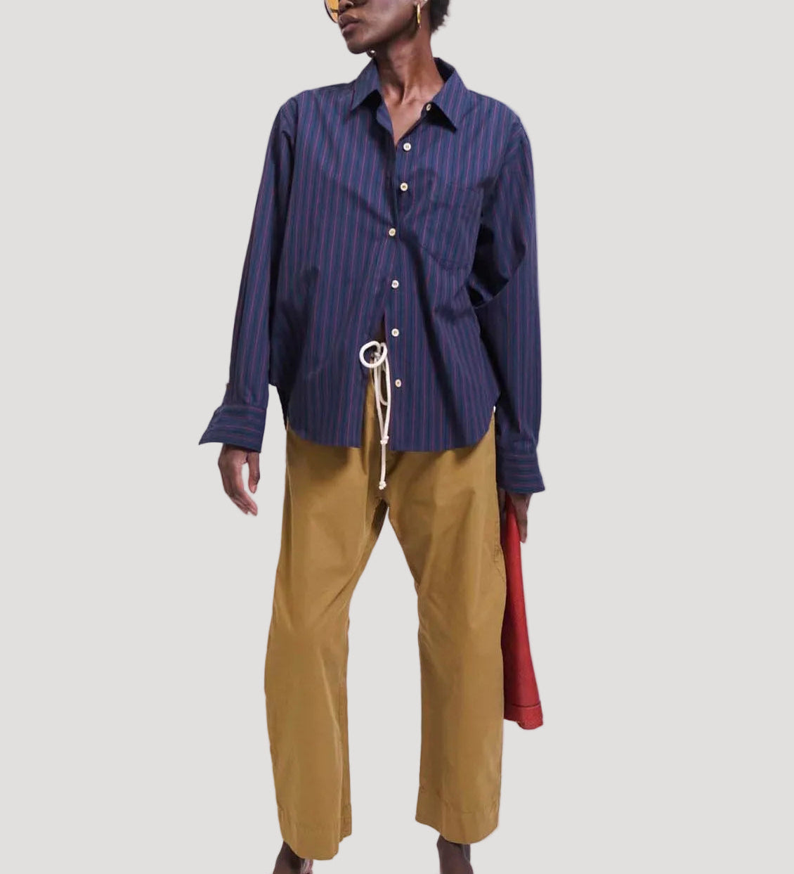 Jamie Haller - The Weekend Shirt in Blue Red