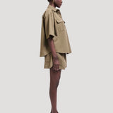 Jamie Haller - The Track Short in Loden