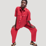 Jamie Haller - The Scout Shirt in Red