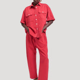 Jamie Haller - The Scout Shirt in Red