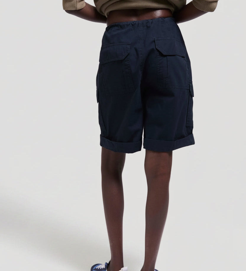 Jamie Haller - The Rope Tie Cargo Short in Navy