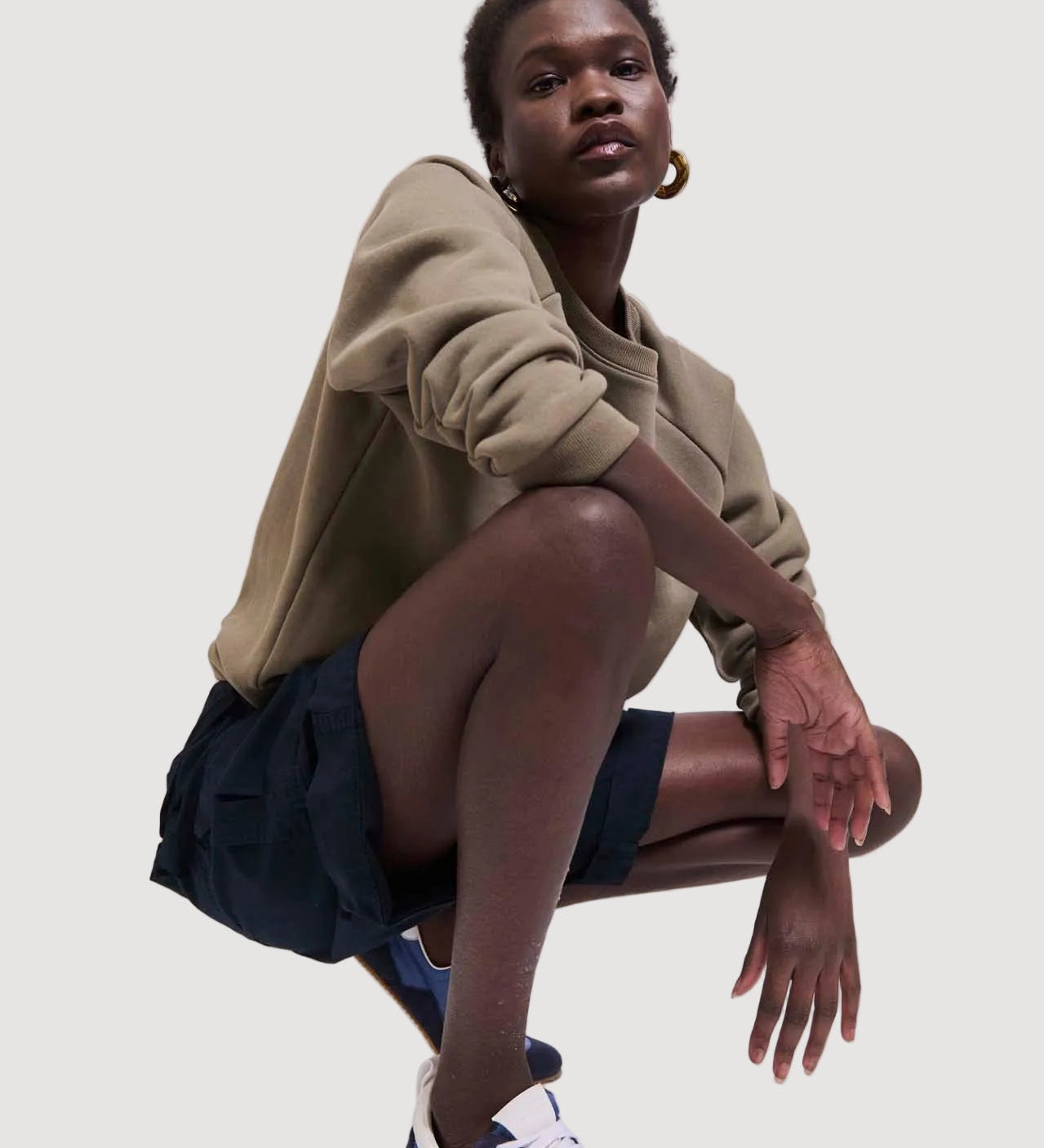 Jamie Haller - The Sacchetto Sneaker in Vintage Blue