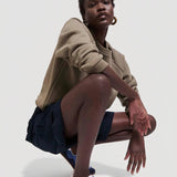 Jamie Haller - The Rope Tie Cargo Short in Navy