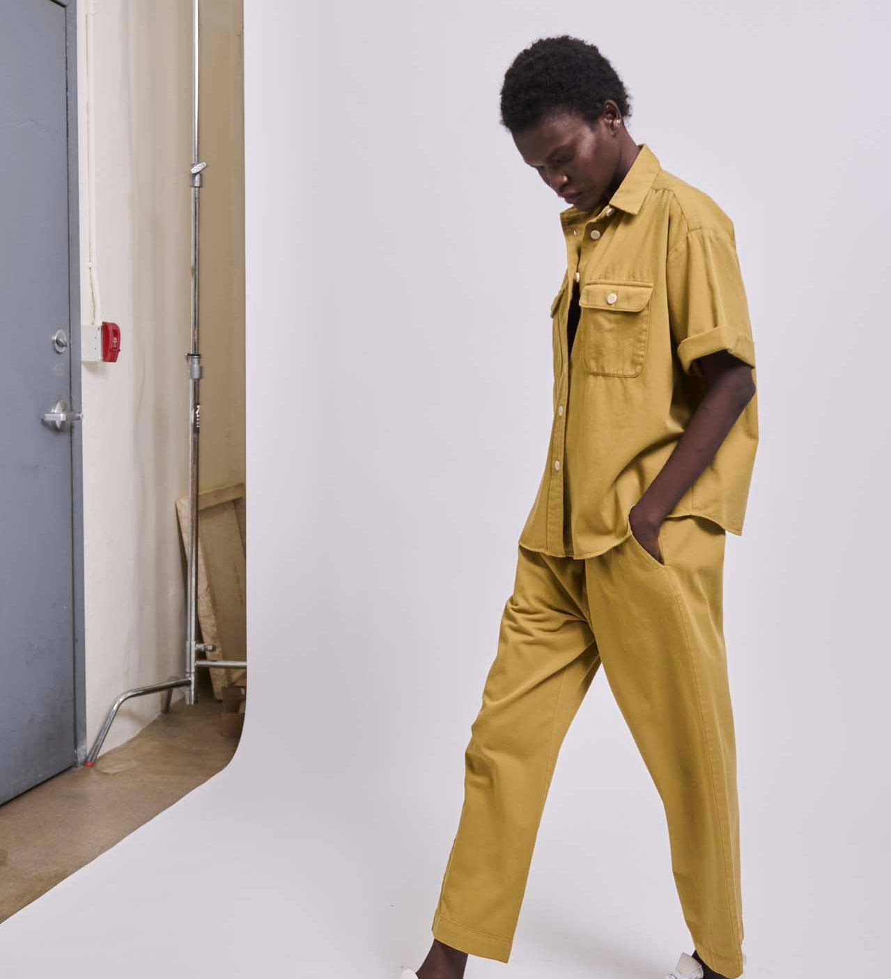 Jamie Haller - The Boxer Pant in Tan