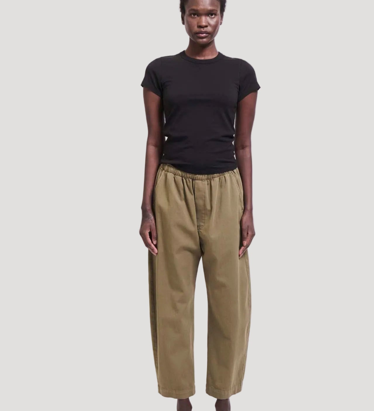 Jamie Haller - The Boxer Pant in Loden