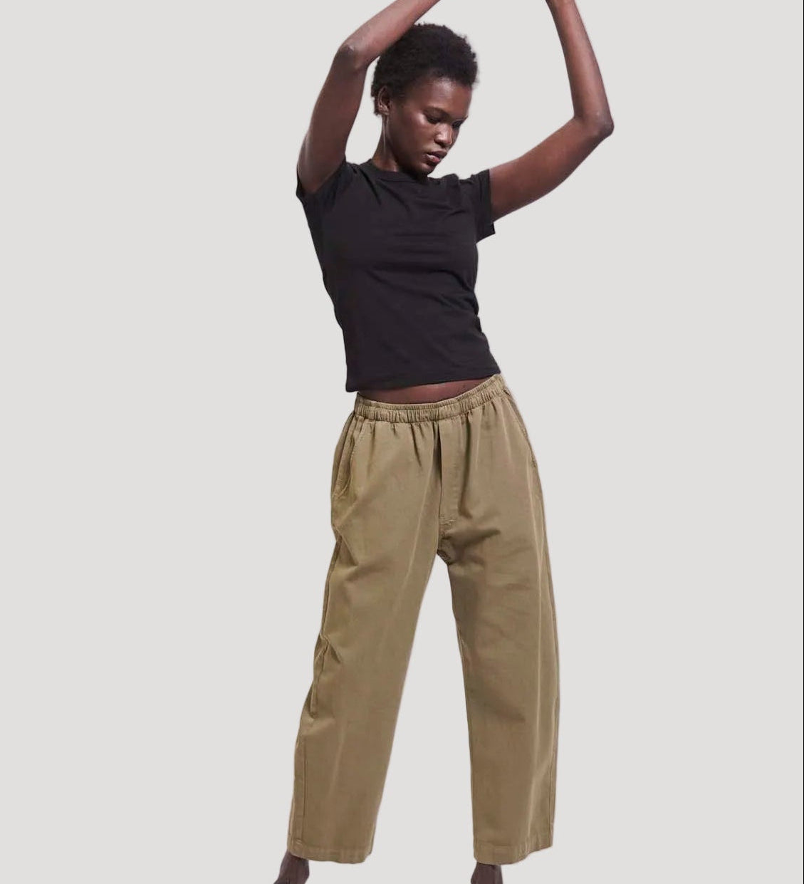 Jamie Haller - The Boxer Pant in Loden
