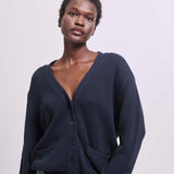 Jamie Haller - The Welt Pocket Cardigan in Navy