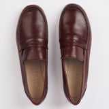 Jamie Haller - The Penny Loafer in Oxblood